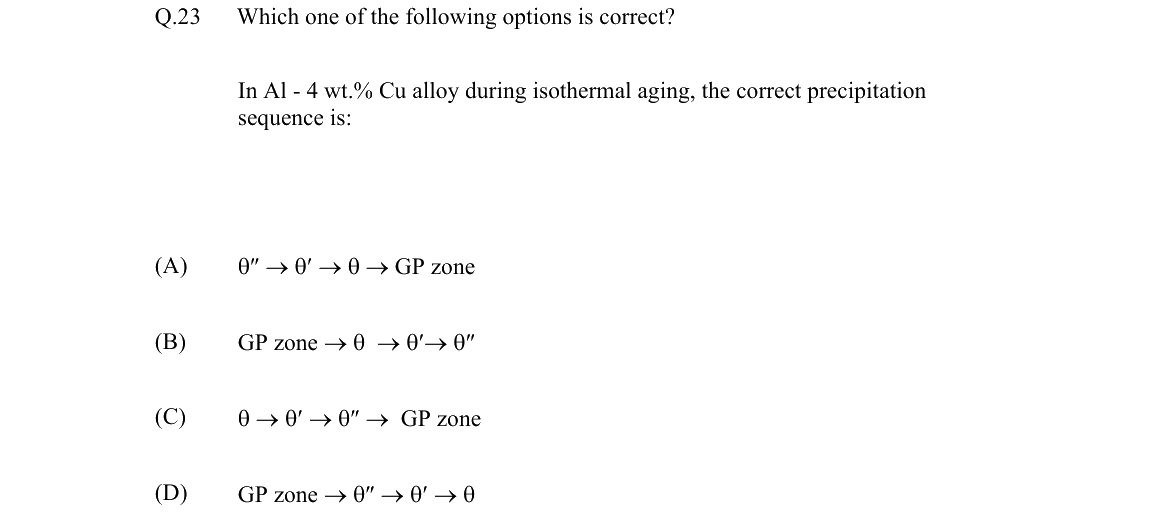 GATE 2026 MT question 23