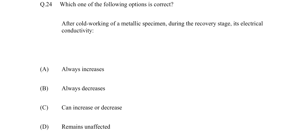 GATE 2026 MT question 24