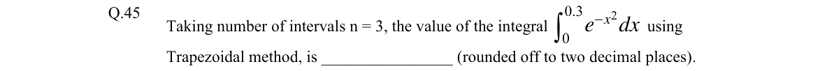 GATE 2026 MT question 45