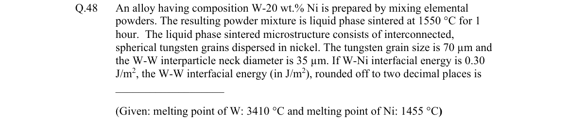 GATE 2026 MT question 48