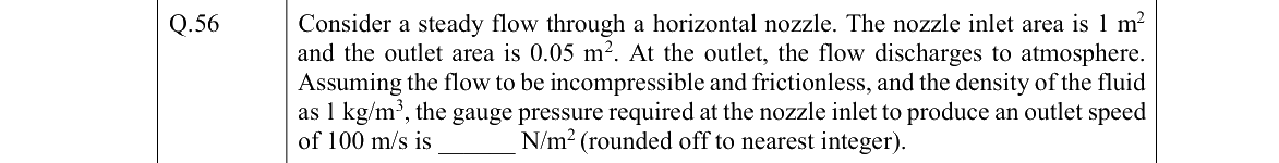 GATE 2022 NM question 56