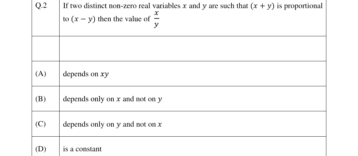 GATE 2024 NM question 2