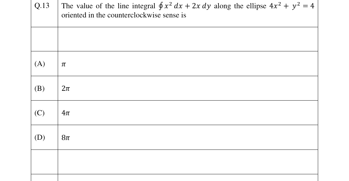 GATE 2024 NM question 13