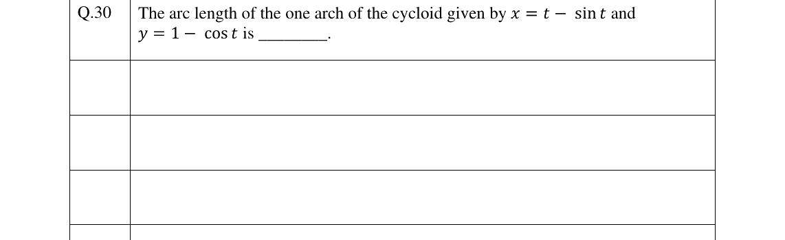 GATE 2024 NM question 30