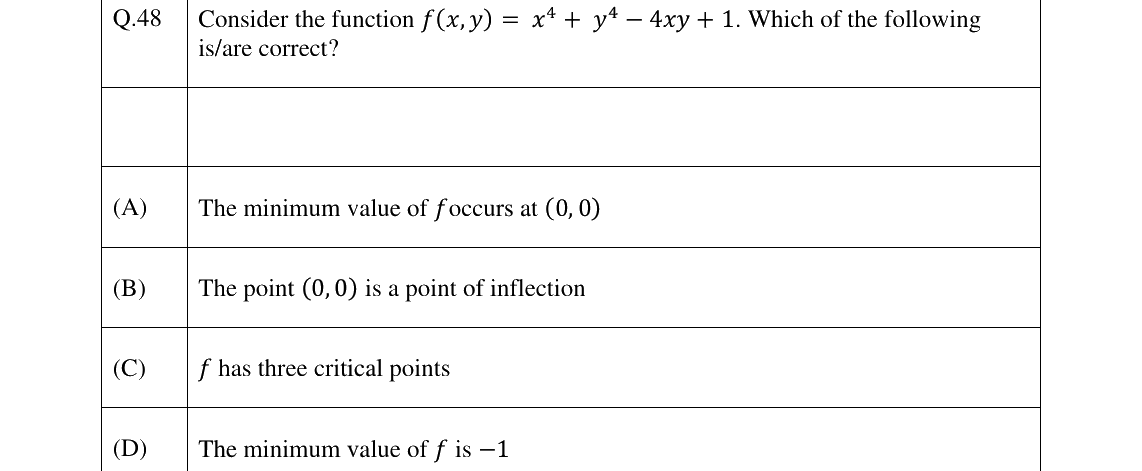 GATE 2024 NM question 48
