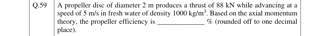 GATE 2024 NM question 59