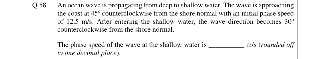 GATE 2025 NM question 58