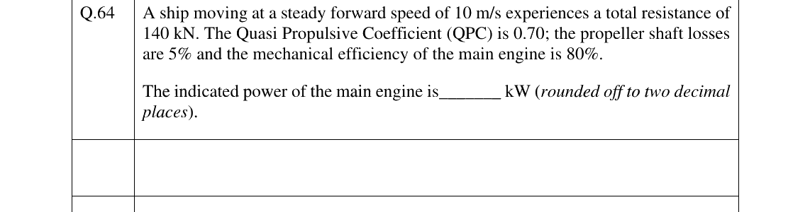 GATE 2025 NM question 64