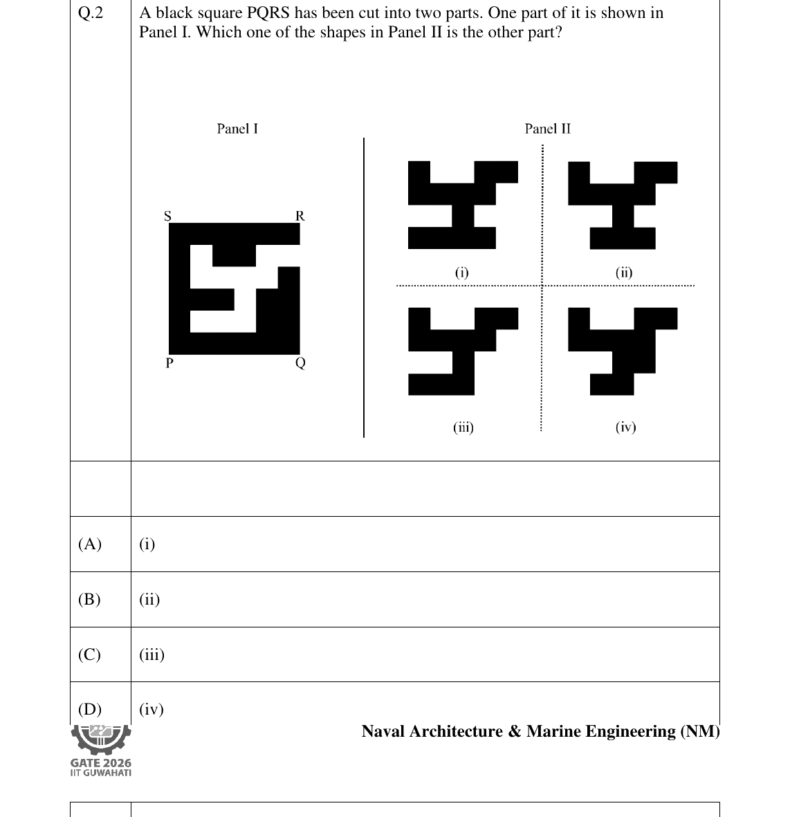 GATE 2026 NM question 2