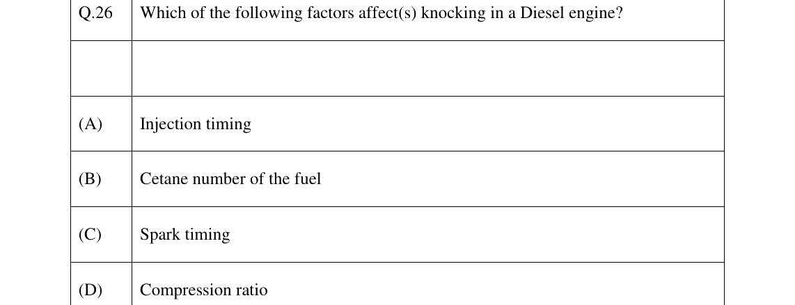 GATE 2026 NM question 26