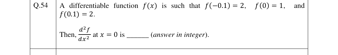 GATE 2026 NM question 54