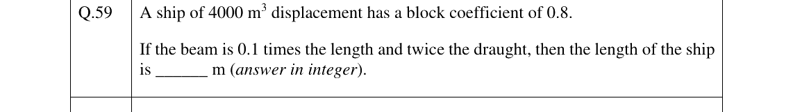 GATE 2026 NM question 59