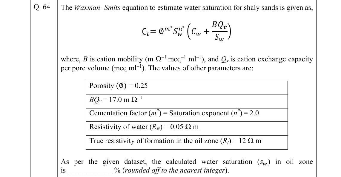 GATE 2022 PE question 64