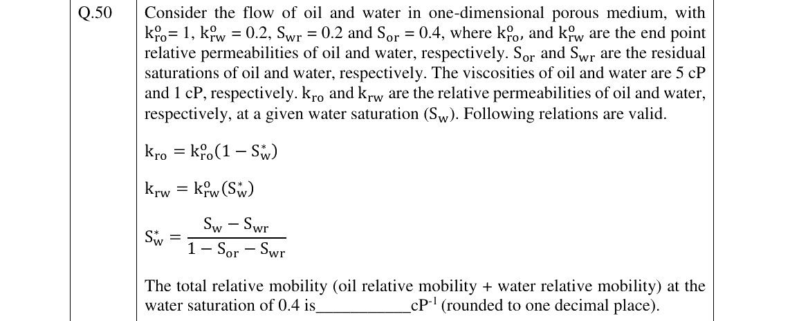 GATE 2023 PE question 50
