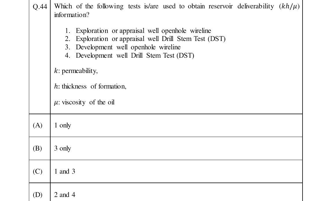 GATE 2024 PE question 44