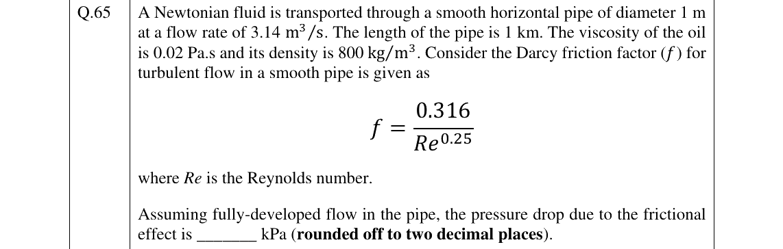 GATE 2025 PE question 65