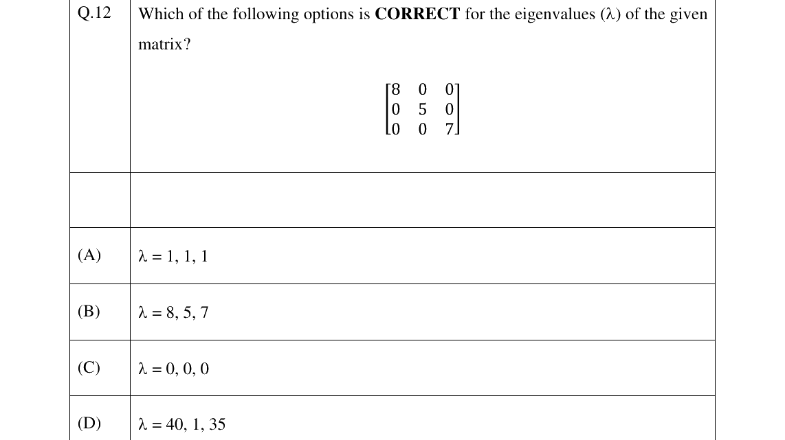 GATE 2026 PE question 12
