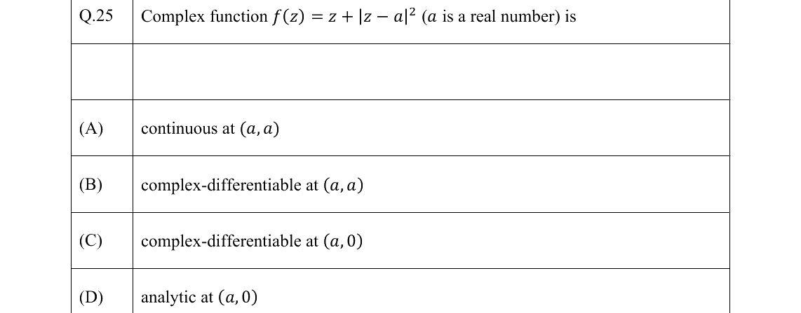 GATE 2022 PH question 25