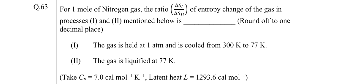 GATE 2022 PH question 63