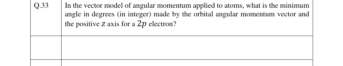 GATE 2023 PH question 33