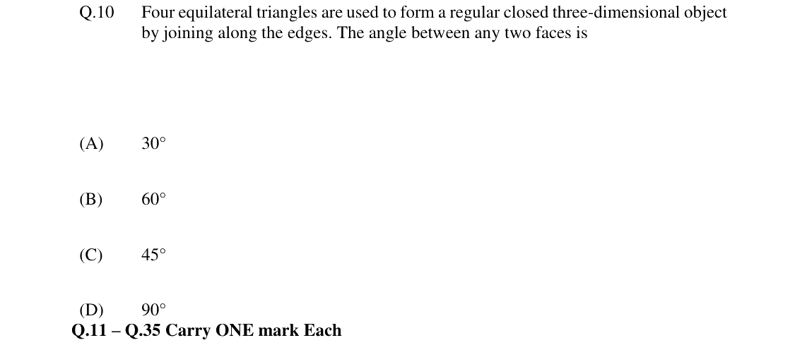 GATE 2024 PH question 10