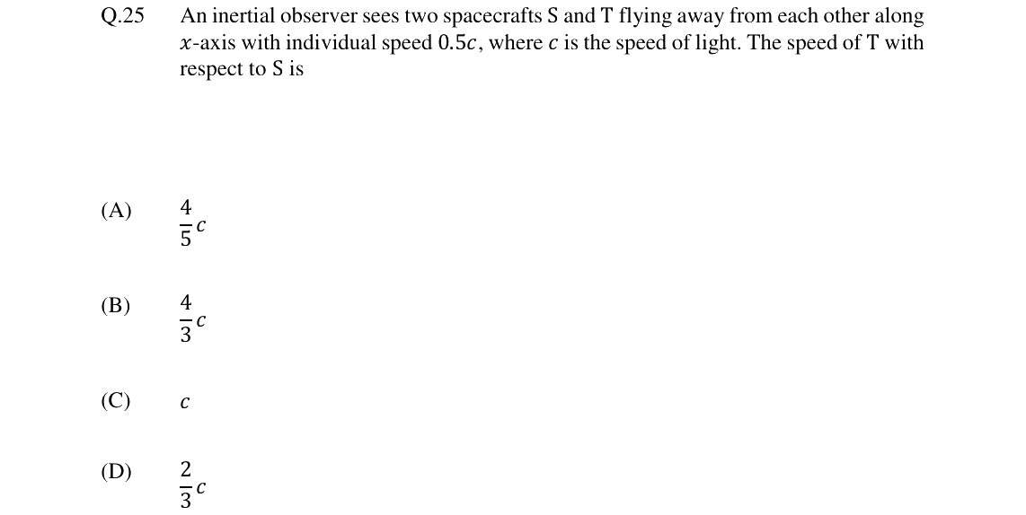 GATE 2024 PH question 25