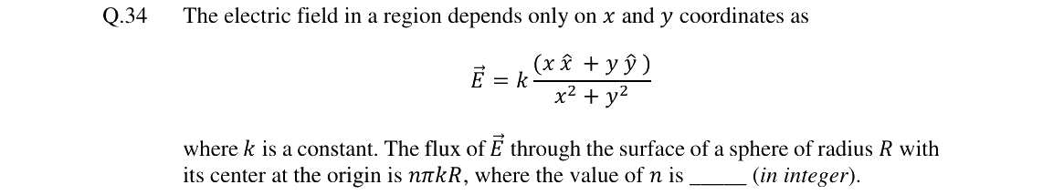 GATE 2024 PH question 34