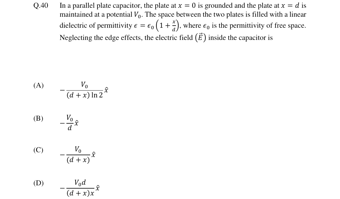 GATE 2024 PH question 40