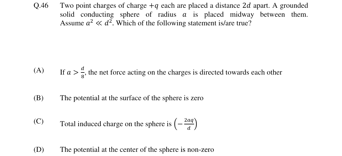 GATE 2024 PH question 46