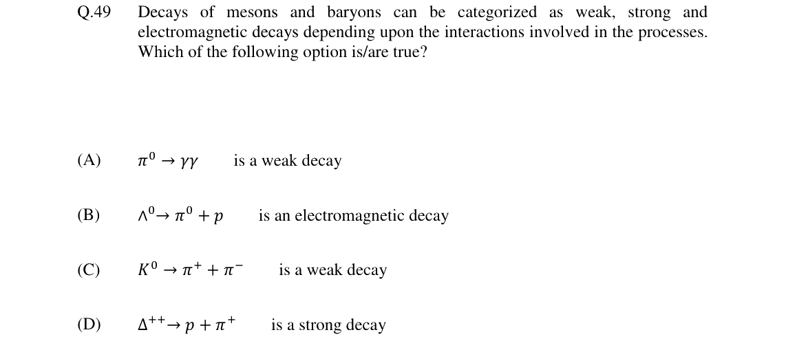 GATE 2024 PH question 49