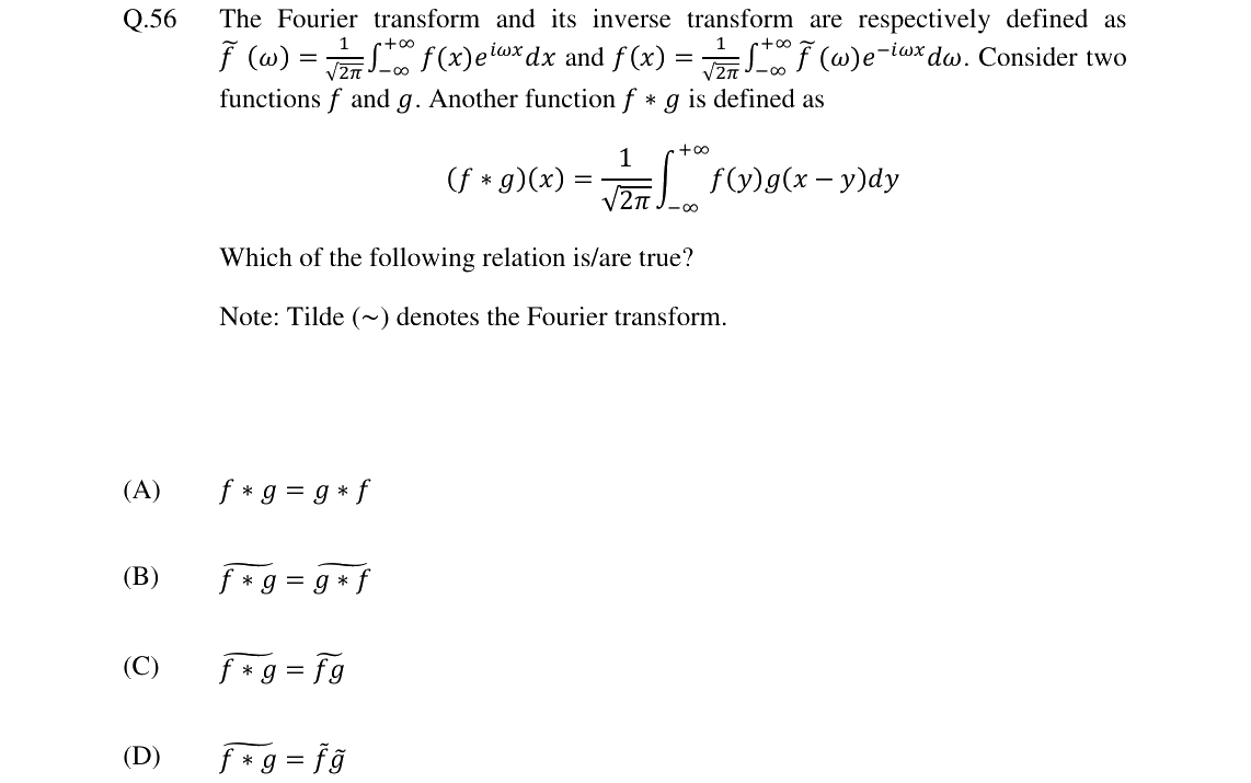 GATE 2024 PH question 56