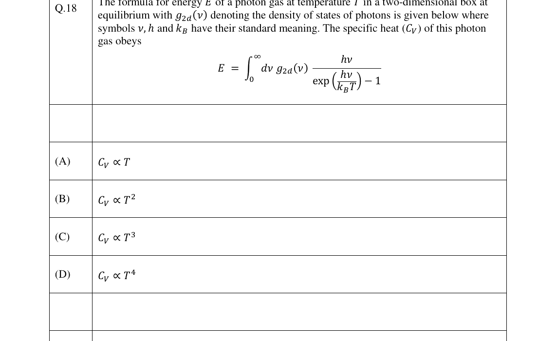GATE 2026 PH question 18