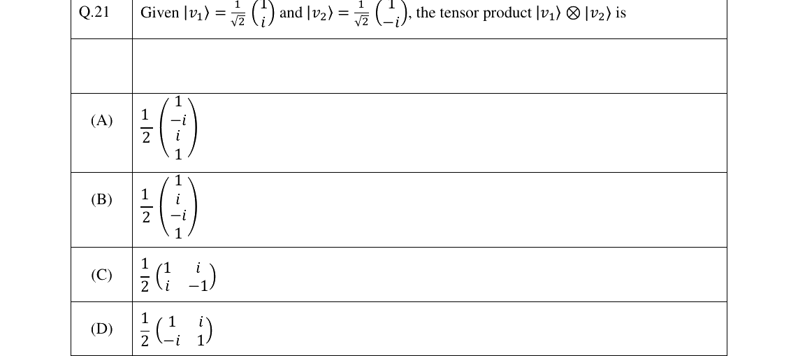 GATE 2026 PH question 21