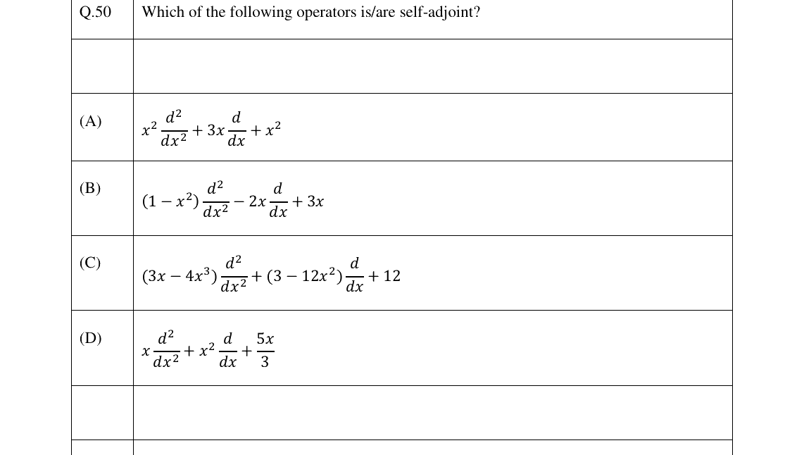 GATE 2026 PH question 50