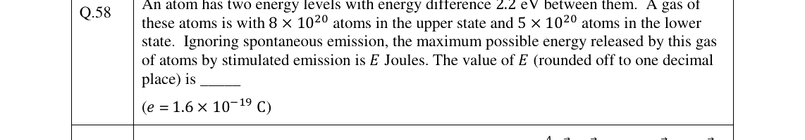 GATE 2026 PH question 58