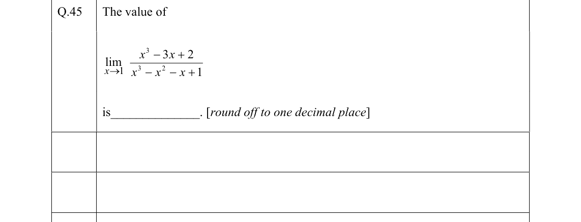GATE 2022 PI question 45