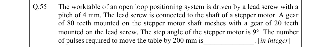 GATE 2022 PI question 55