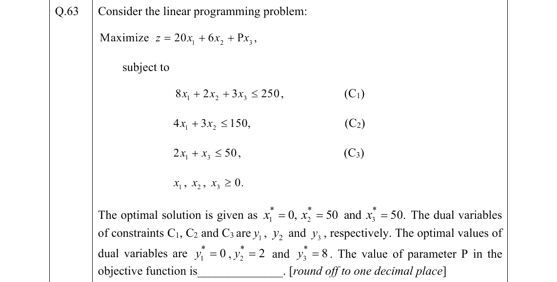 GATE 2022 PI question 63