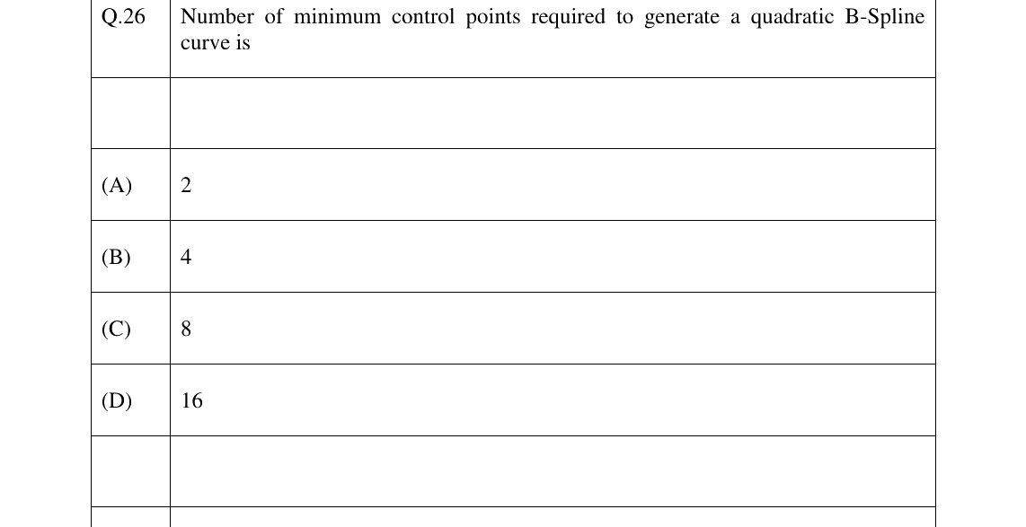 GATE 2023 PI question 26