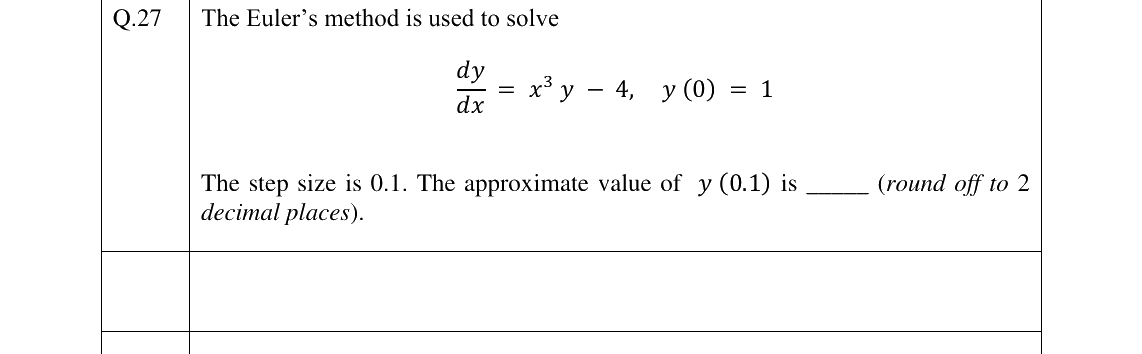 GATE 2023 PI question 27