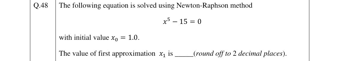 GATE 2023 PI question 48