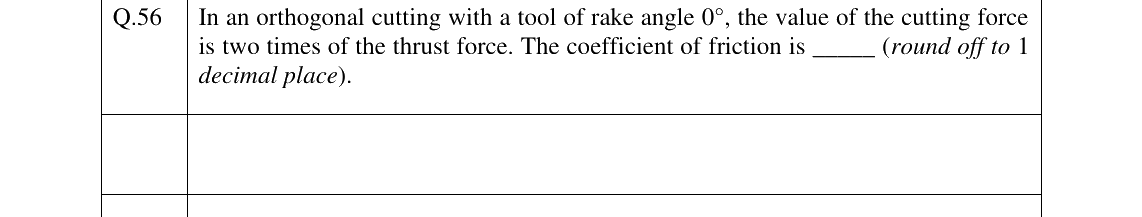 GATE 2023 PI question 56