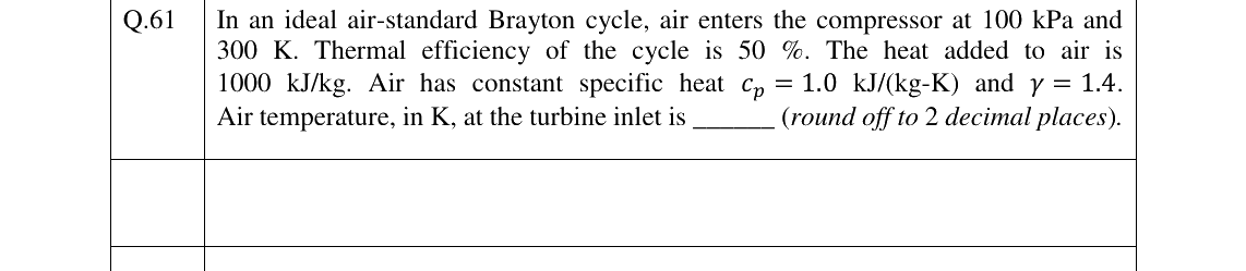 GATE 2023 PI question 61