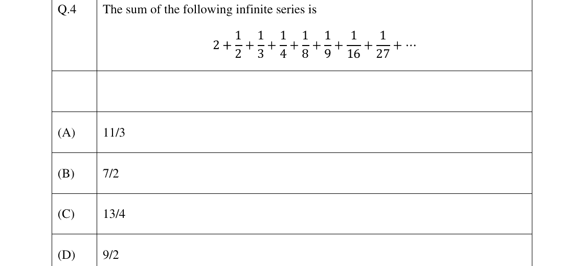 GATE 2024 PI question 4