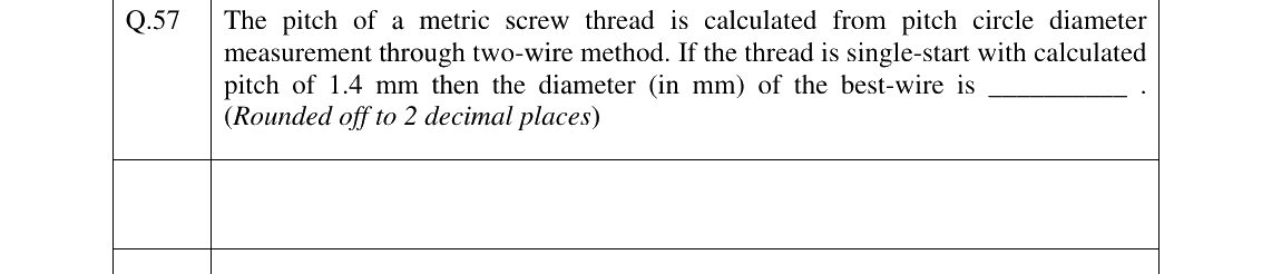 GATE 2024 PI question 57