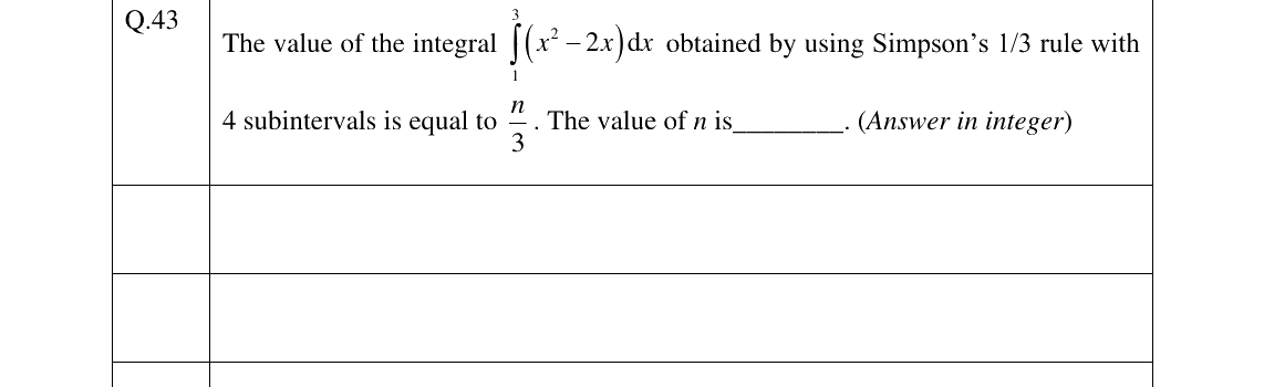 GATE 2025 PI question 43
