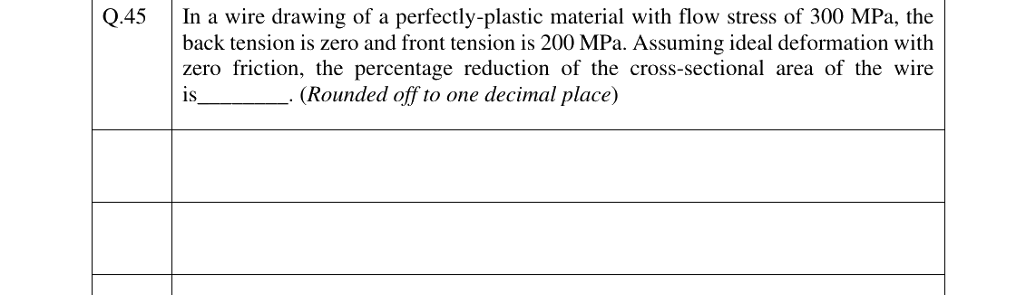GATE 2025 PI question 45
