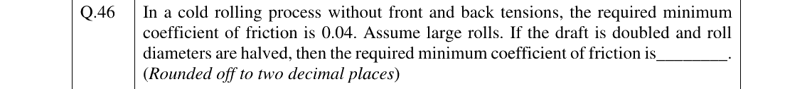 GATE 2025 PI question 46