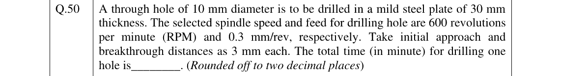 GATE 2025 PI question 50