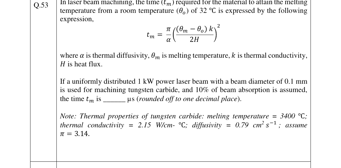 GATE 2026 PI question 53